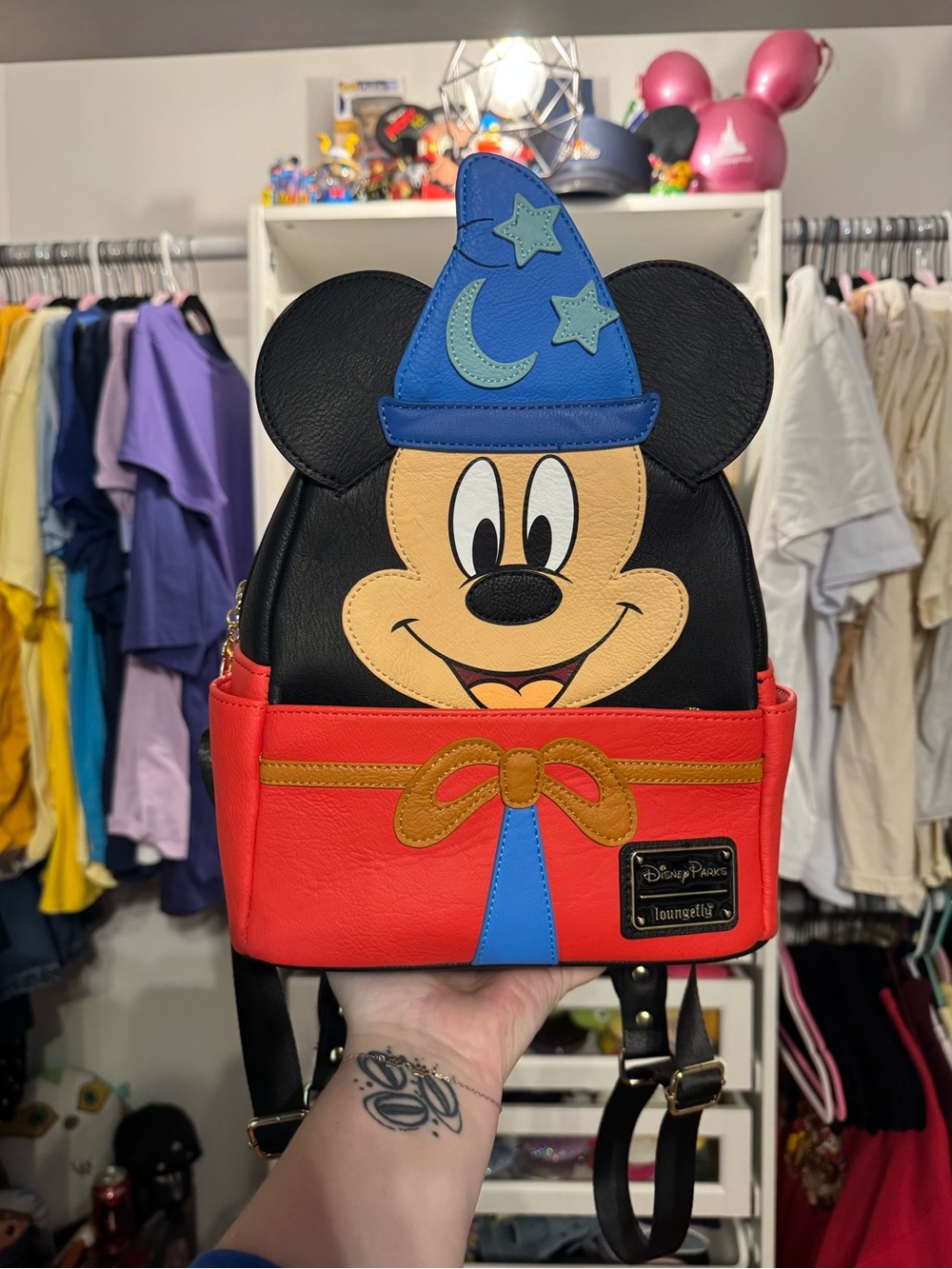 Disney Mickey Sorcerer Loungefly Backpack